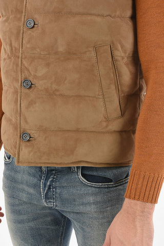 Suede Leather Sleeveless STURGIS Jacket