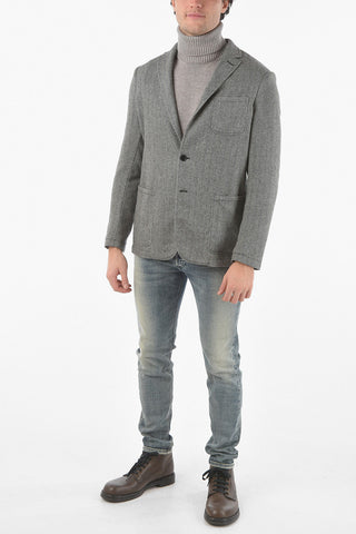 Center Vent Chevronne MIAM 2 Buttons Blazer