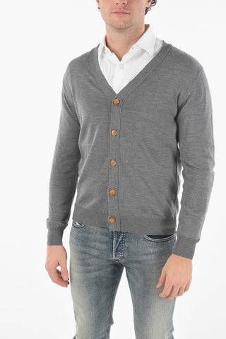 Merino Extrafine Virgin Wool Cardigan