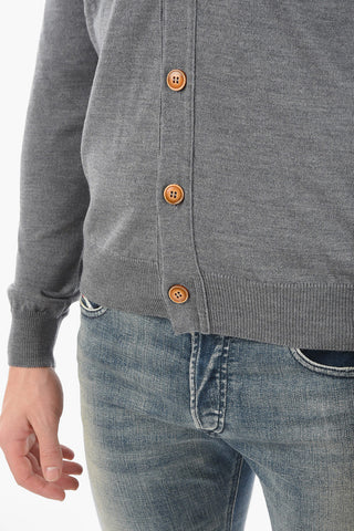 Merino Extrafine Virgin Wool Cardigan