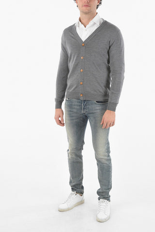 Merino Extrafine Virgin Wool Cardigan