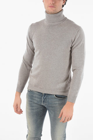 Merino Wool Turtle-neck Sweater