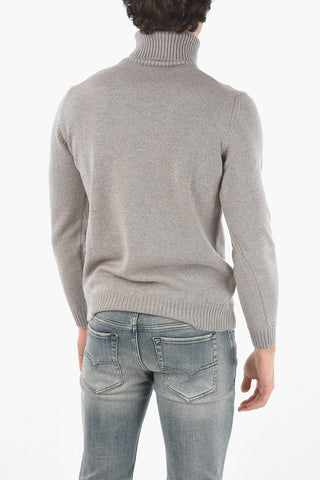 Merino Wool Turtle-neck Sweater