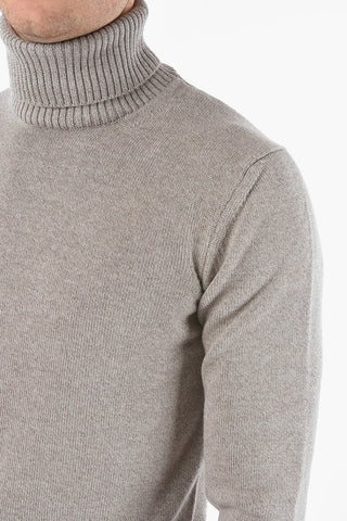 Merino Wool Turtle-neck Sweater