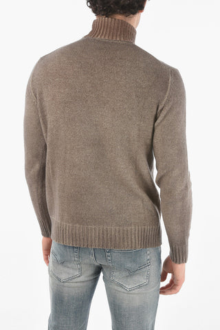 Turtleneck Virgin Wool Blend Sweater