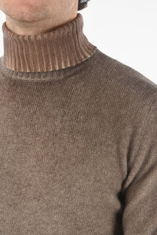 Turtleneck Virgin Wool Blend Sweater