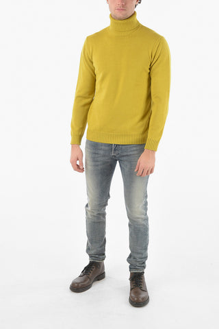 Maglia a Collo alto in Lana Vergine