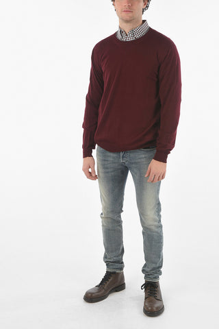  Merinos Extrafine Virgin Wool Crewneck Sweater