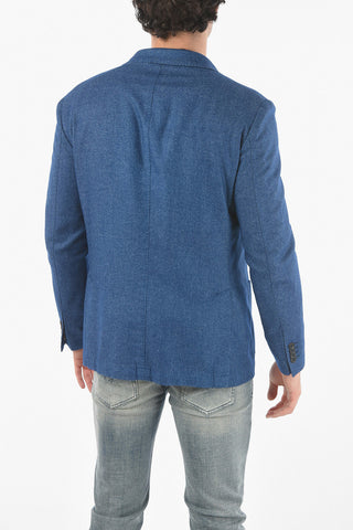 Blazer 2 Bottoni TITO con Revrs Classico e Tasche a Toppa