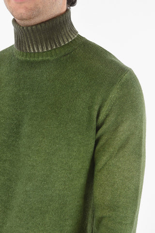 Turtleneck Virgin Wool Blend Sweater