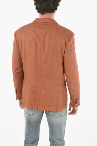 Blazer 2 Bottoni TITO con Revrs Classico e Tasche a Toppa