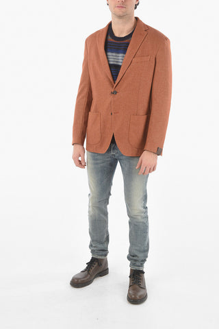 Blazer 2 Bottoni TITO con Revrs Classico e Tasche a Toppa