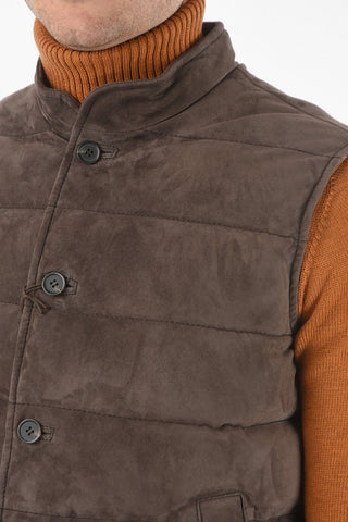 Giubbotto STURGIS in Suede Senza Manica