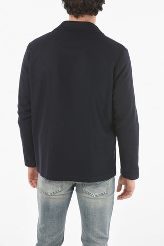 Reinforced Fabric Derby Blazer with patchs Pockets