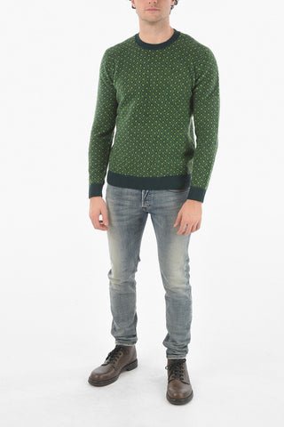 Pheasants'Eye Crewneck Sweater