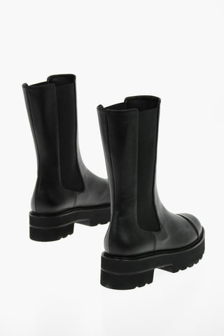 Leather PRESLEY ULTLIF Chelsea Boots with Statement Sole