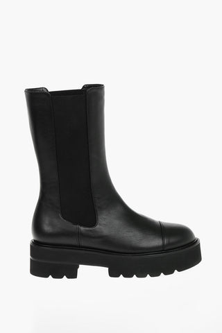 Leather PRESLEY ULTLIF Chelsea Boots with Statement Sole