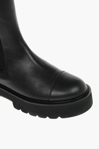 Leather PRESLEY ULTLIF Chelsea Boots with Statement Sole