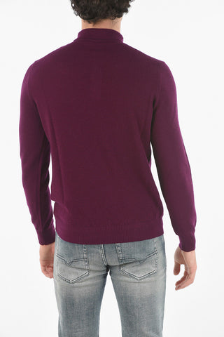 Maglia Punto Ondina con Collo a Polo