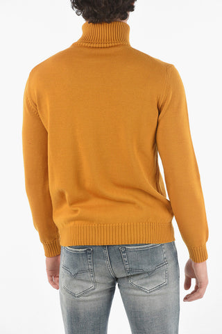 Turtle-neck Virgin Wool Sweater