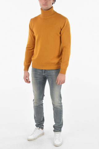 Turtle-neck Virgin Wool Sweater