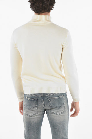Extrafine Merino Wool Turtleneck Sweater