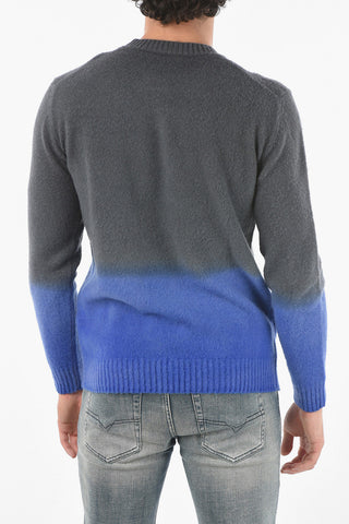 Maglia Bicolore in Lana Vergine