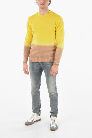 Maglia Girocollo con Fondo Sfumato