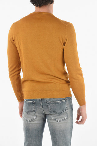 Virgin Wool Crew-neck Sweater