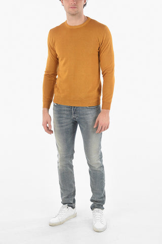 Virgin Wool Crew-neck Sweater