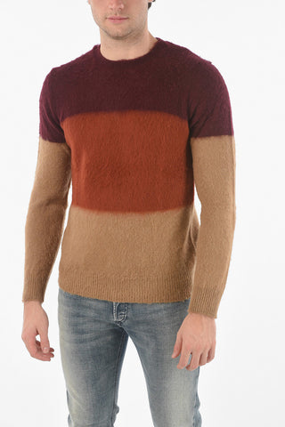 Maglia Girocollo a Tre Colori