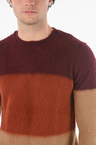 Maglia Girocollo a Tre Colori
