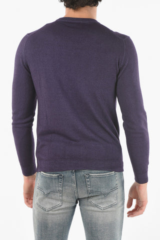 Maglia Girocollo in Lana Vergine