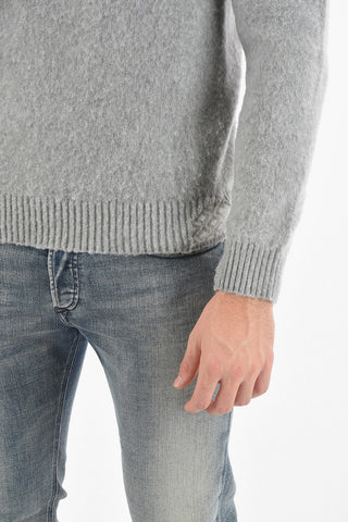 Maglia Girocollo in Misto Lana