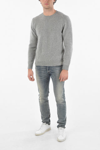 Maglia Girocollo in Misto Lana