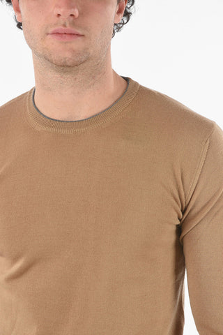 Merinos Extrafine Virgin Wool Crewneck Sweater