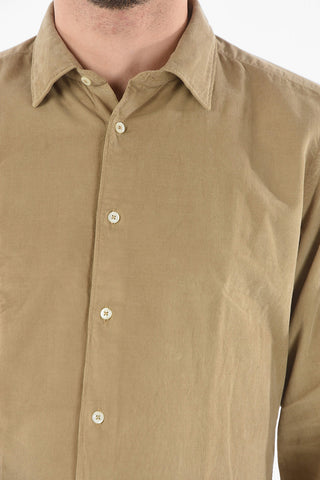Camicia in Velour a Costine