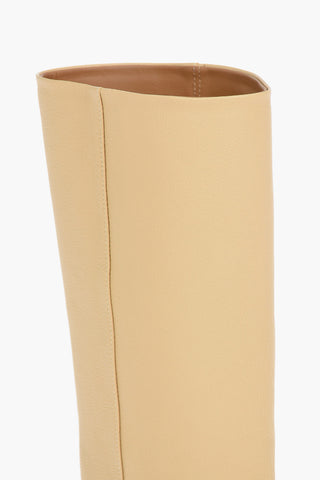 10 cm Heel Leather EDITH High Boots