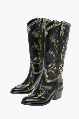 Python Insert High Texan PARMA Boots