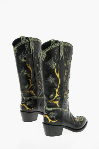 Python Insert High Texan PARMA Boots