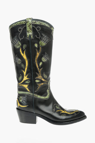 Python Insert High Texan PARMA Boots