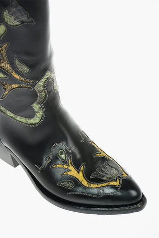 Python Insert High Texan PARMA Boots