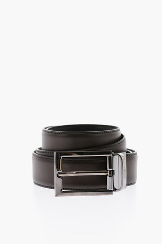 Two Tone Reversible Leather Belt