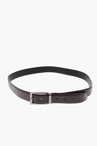 Two Tone Reversible Leather Belt