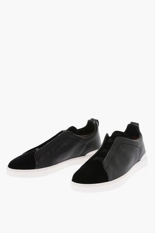 Sneakers TRIPLE STITCH in Pelle e Suede
