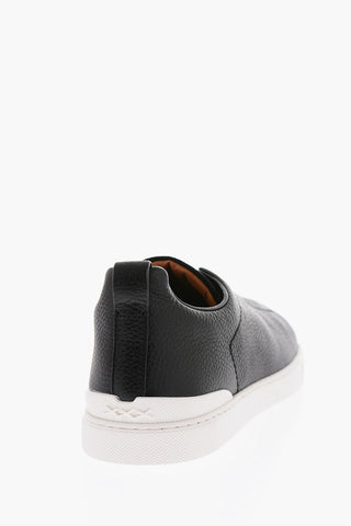 Leather and Suede TRIPLE STITCH Sneakers