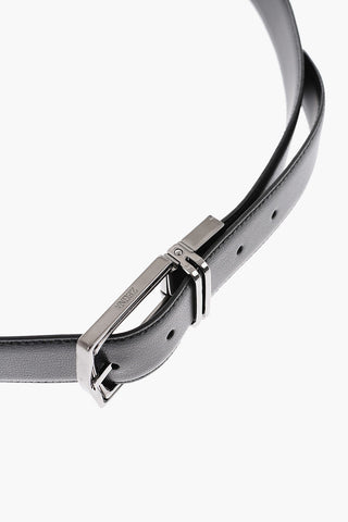 Cintura Reversibile in Pelle 35mm