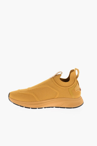 Sneakers Slip on TM TRAINER a Tinta unita in Tessuto Intrecciato