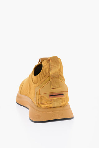 Sneakers Slip on TM TRAINER a Tinta unita in Tessuto Intrecciato