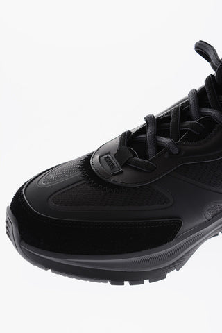 Leather and Fabric UTE TRAINER Sneakers